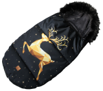 Śpiworek do wózka spacerówki ORION złoty jelonek wodoodporny 50x100