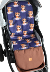 Wkładka do wózka TIGER z wodoodpornym podnóżkiem