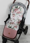 Wkładka do wózka ROSE z wodoodpornym podnóżkiem